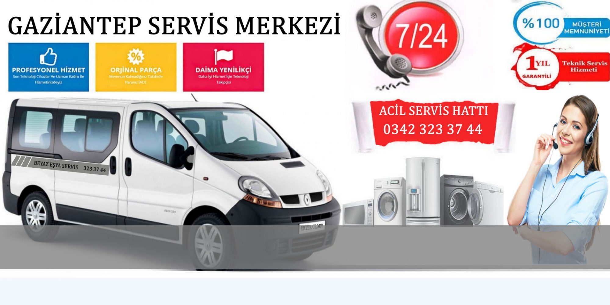 GAZİANTEP SERVİS MERKEZİ